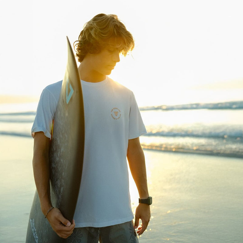 Camiseta Especial Vissla Mega Lab II Off White