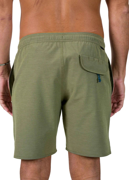 Shorts Vissla 17,5" Solid Sets Verde