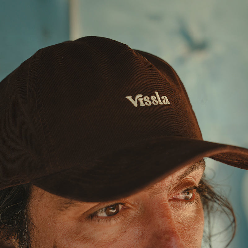 Boné Vissla Resin Marrom