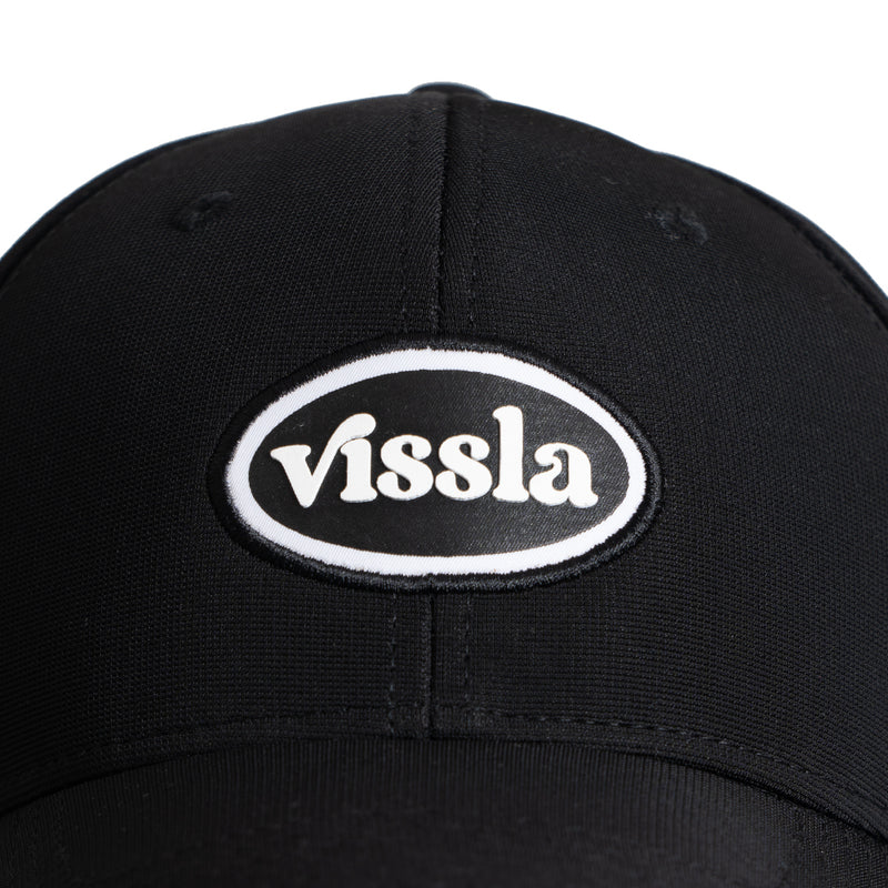 Boné Aba Curva Preto Vissla Solid Sets