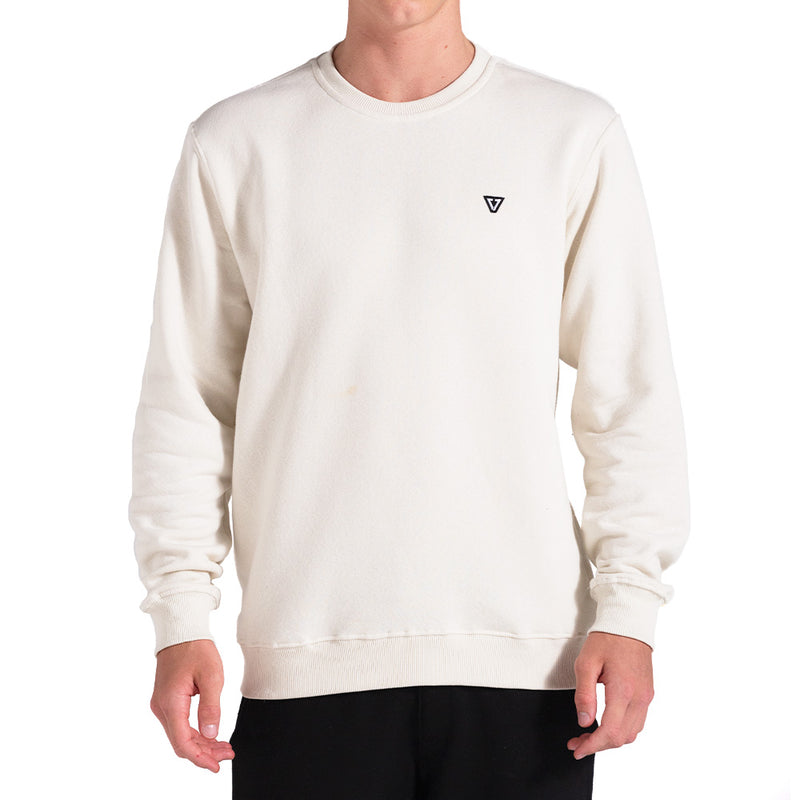 Moletom Careca Vissla Solid Sets Off White