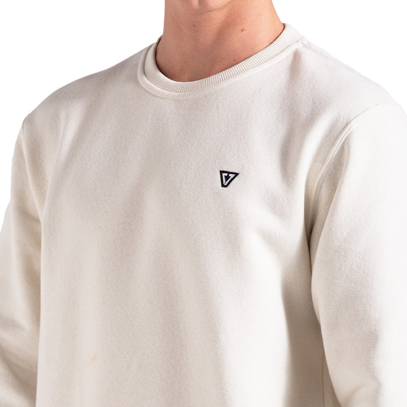 Moletom Careca Vissla Solid Sets Off White