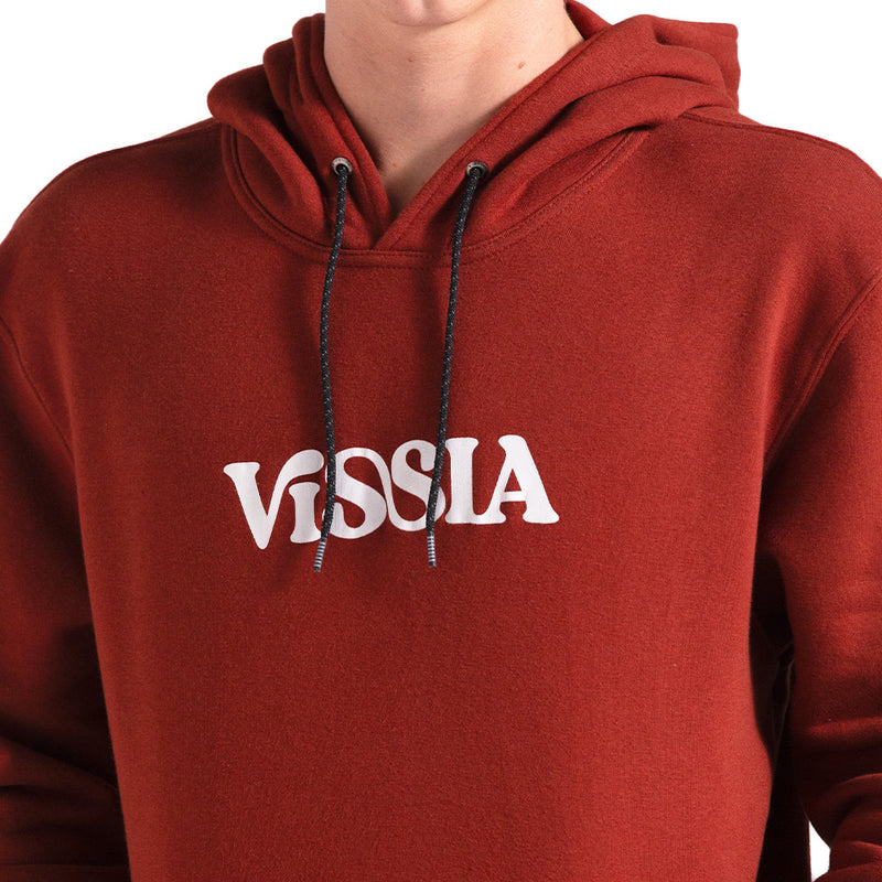 Moletom Canguru Vissla Coastal Eco Vermelho
