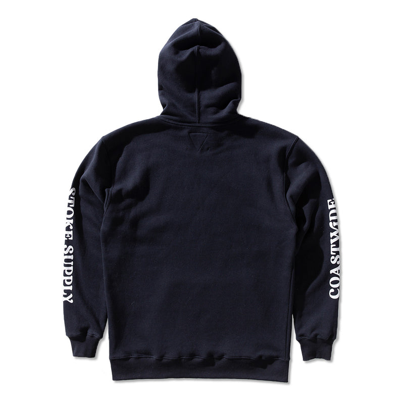Moletom Canguru Vissla Coastal Eco Preto