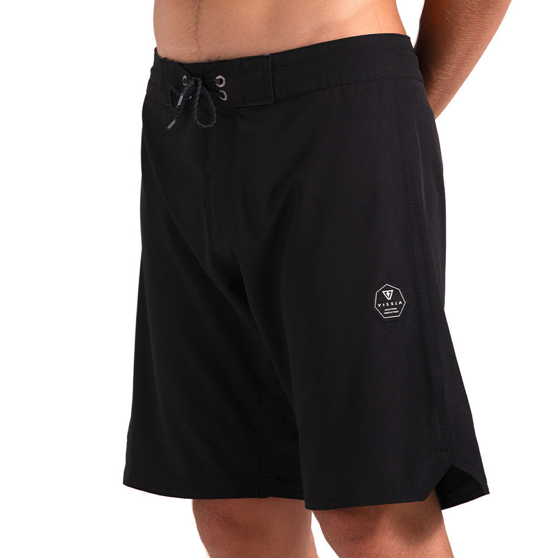 Boardshort Vissla Solid Sets Preto