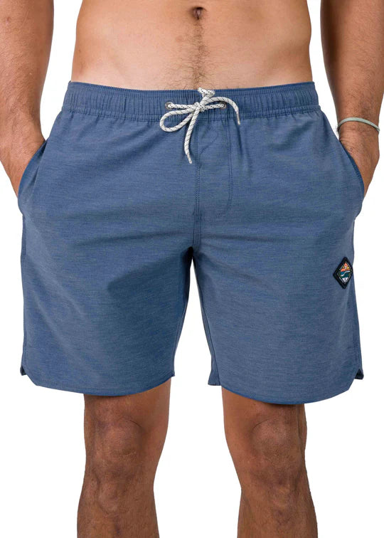 Shorts Vissla 17,5" Solid Sets Azul