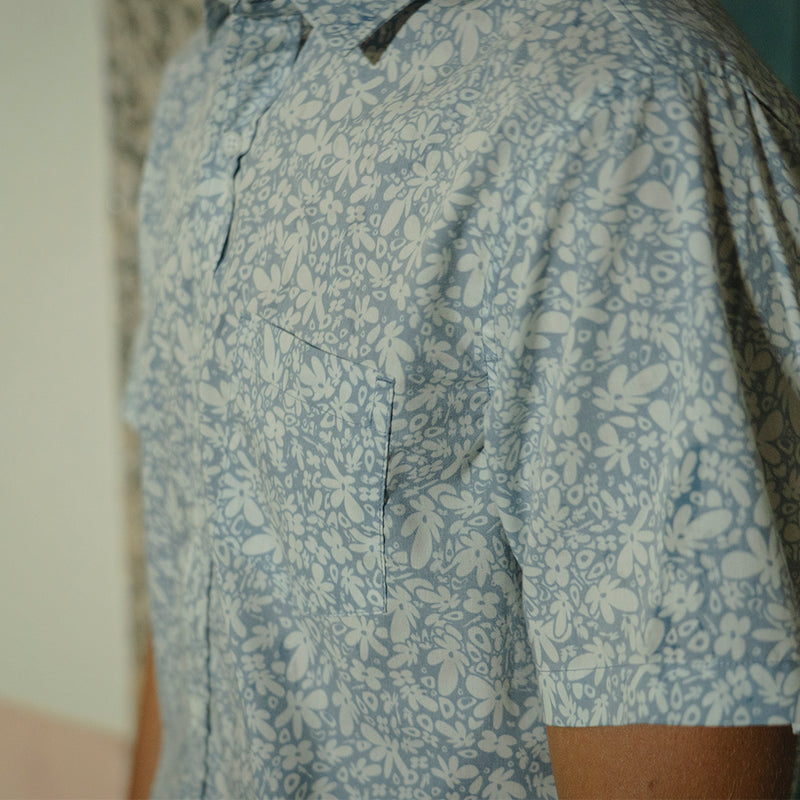 Camisa Vissla Superbloom Eco Azul