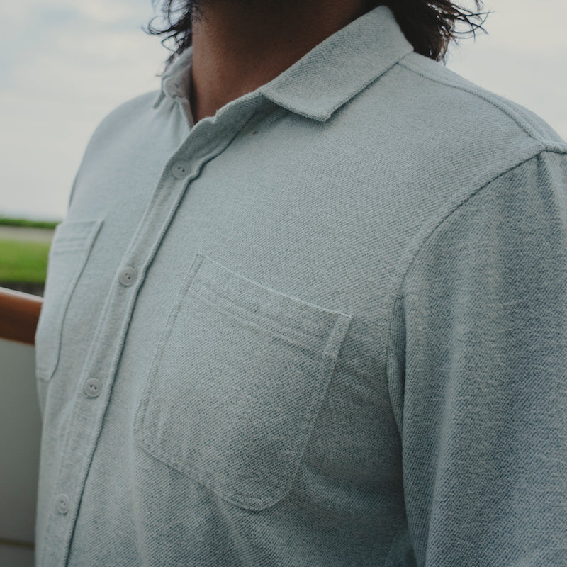 Camisa Flanela Vissla Shaper Eco Azul