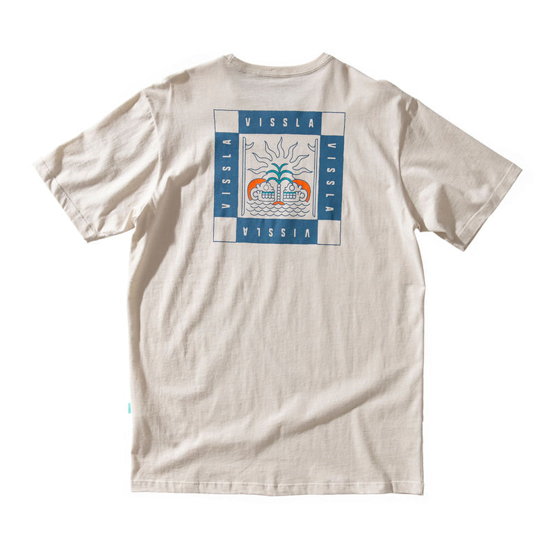 Camiseta Vissla Shaman Off White