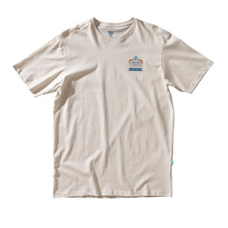 Camiseta Vissla Shaman Off White