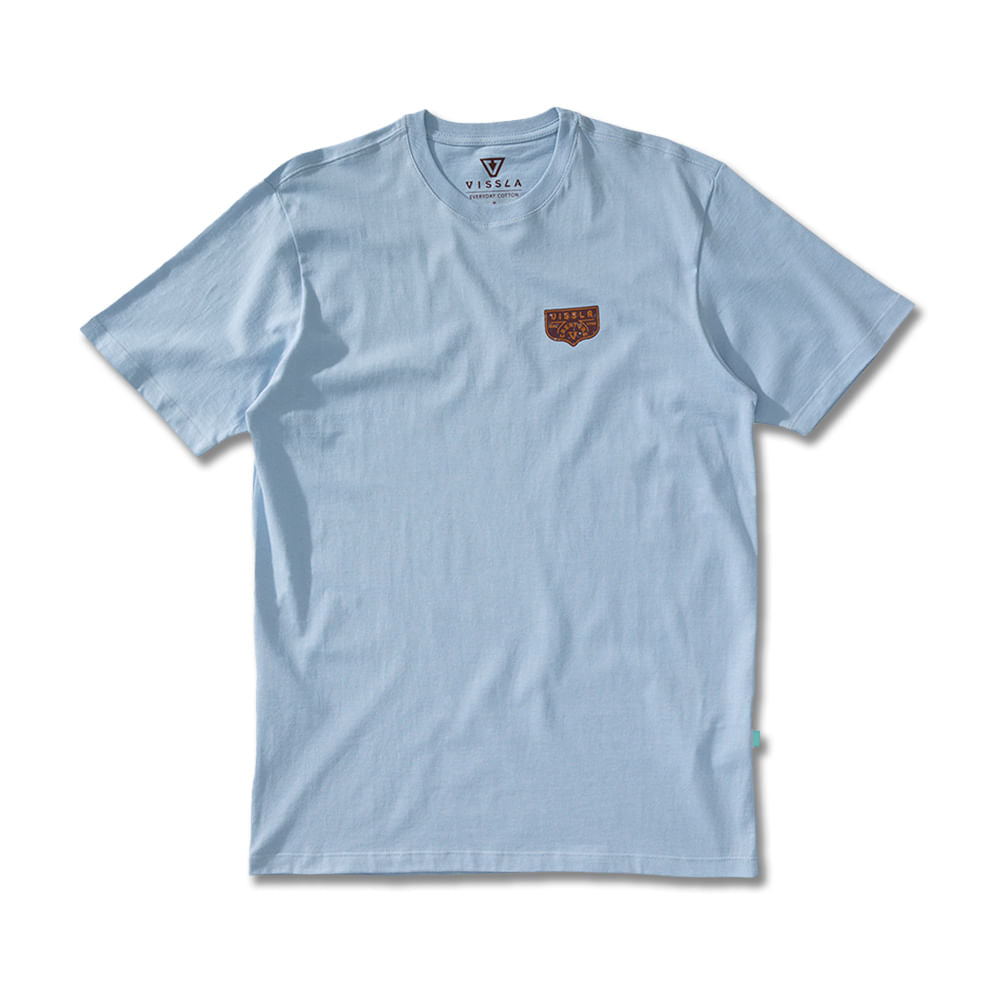 Camiseta Vissla Ycre Crest Azul
