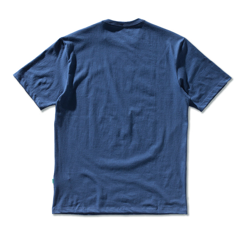 Camiseta Vissla Wavy West Azul Escuro
