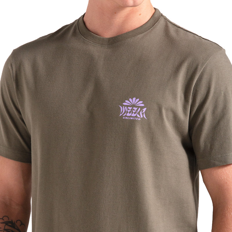 Camiseta Vissla Solstice Branco Verde