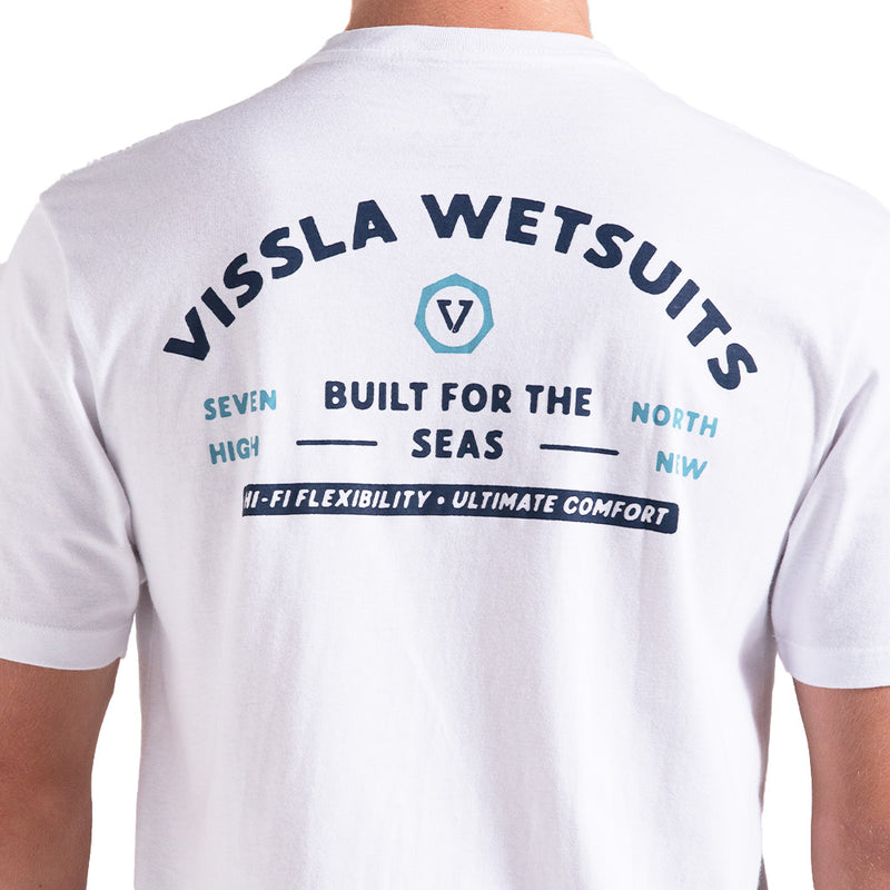 Camiseta Vissla The Seas Branco