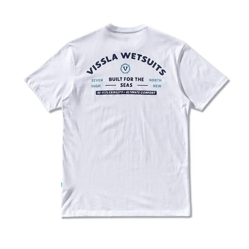 Camiseta Vissla The Seas Branco