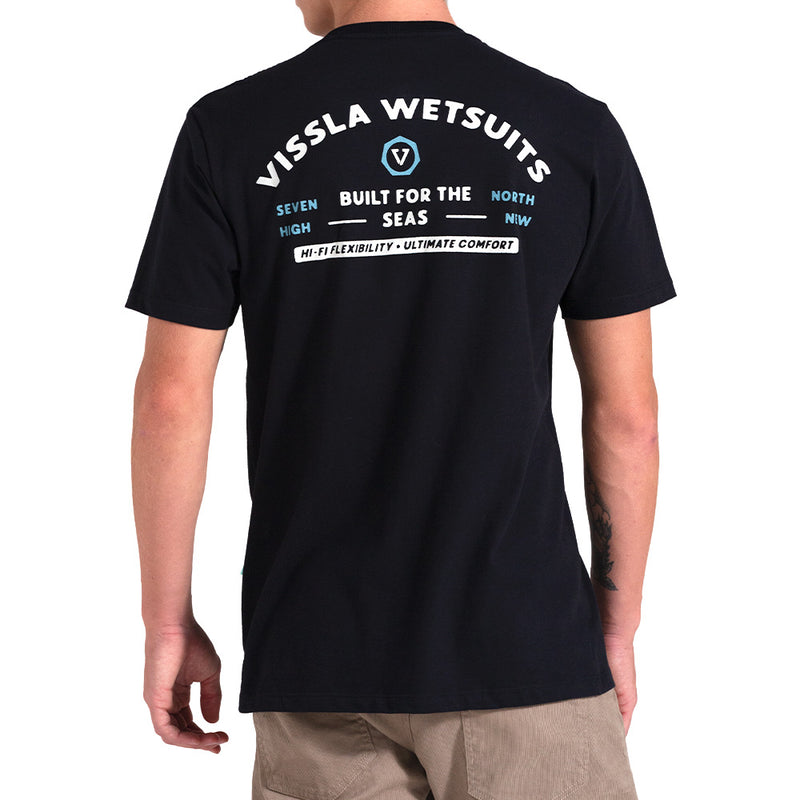Camiseta Vissla The Seas Preto