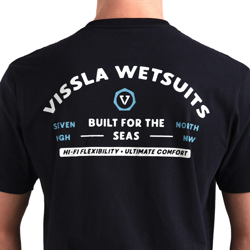 Camiseta Vissla The Seas Preto