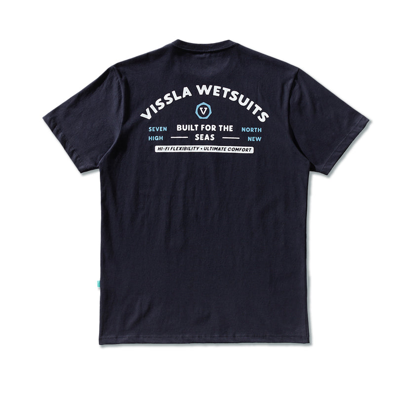 Camiseta Vissla The Seas Preto