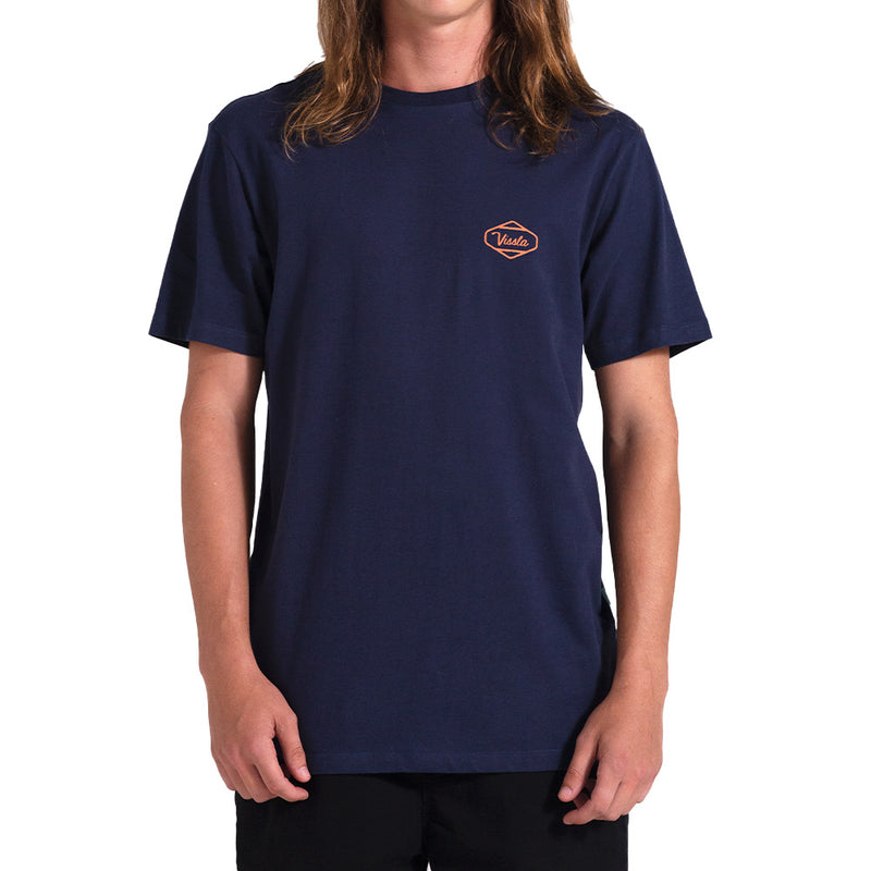 Camiseta Vissla Magic Hands Azul Marinho