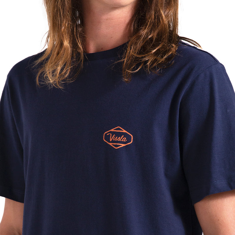 Camiseta Vissla Magic Hands Azul Marinho