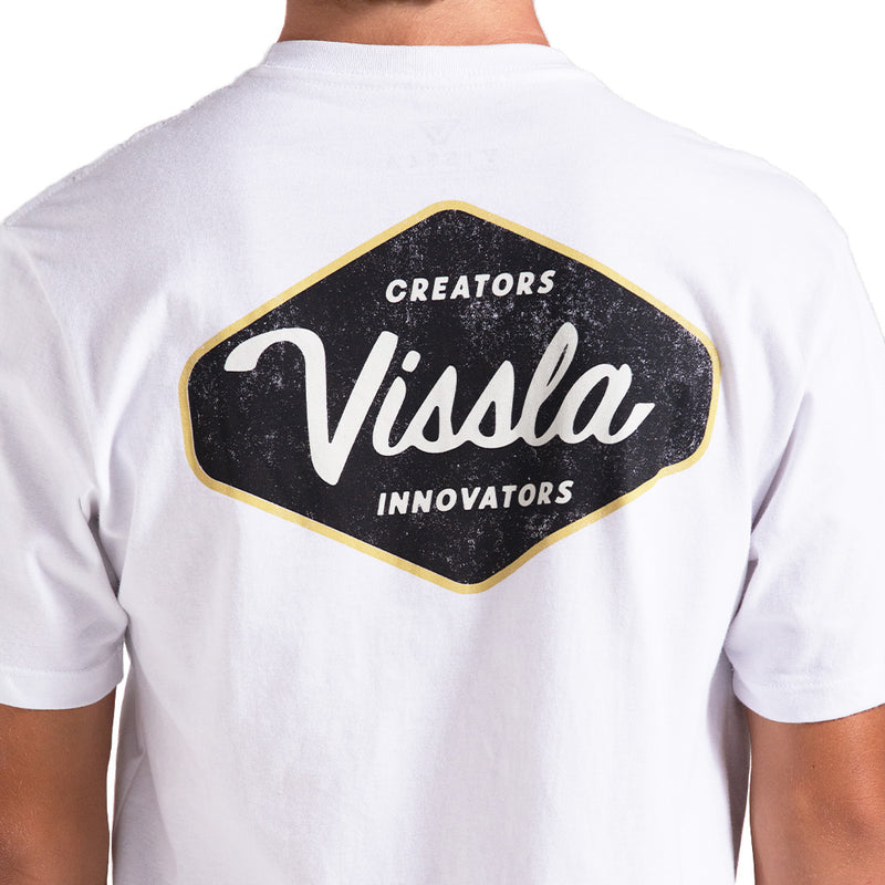 Camiseta Vissla Creators Branco
