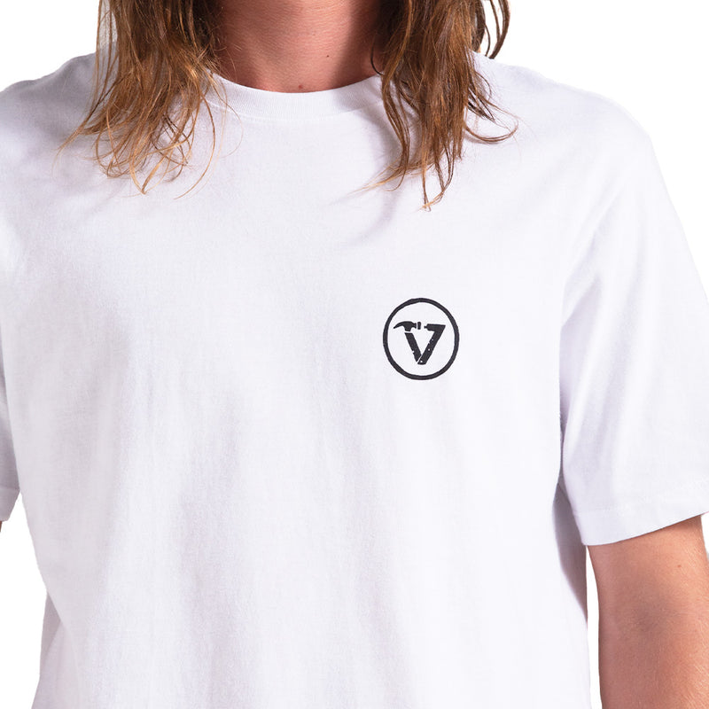 Camiseta Vissla Superwolf Branco