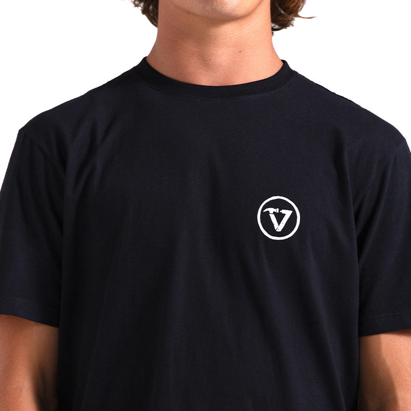 Camiseta Vissla Superwolf Preto