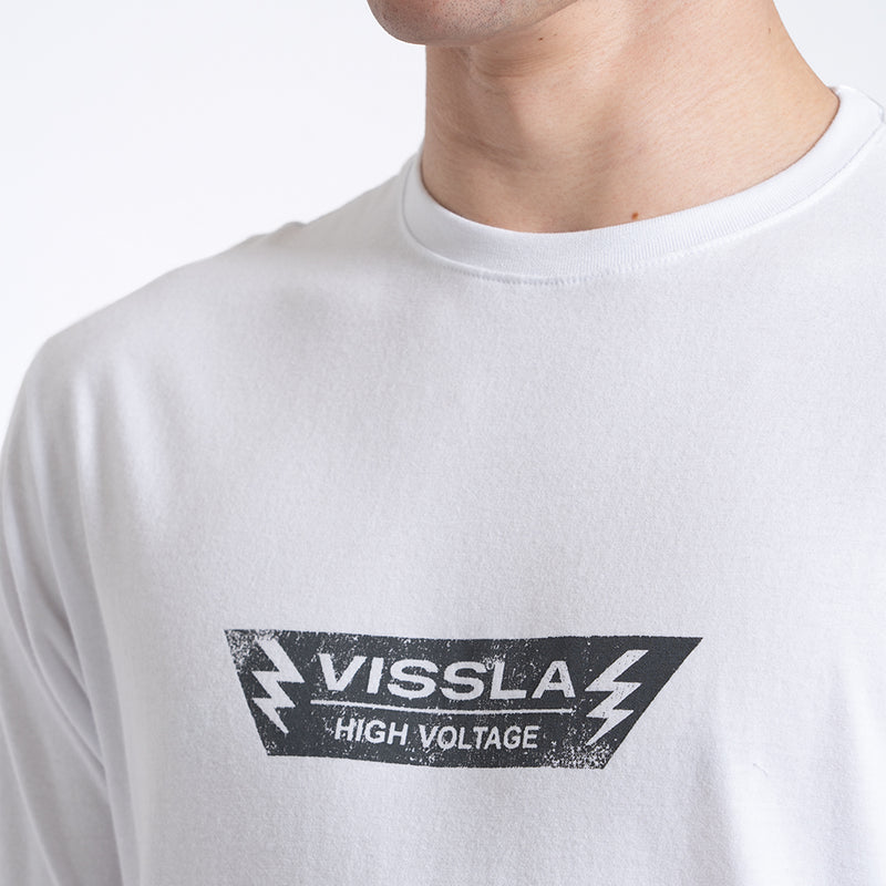 Camiseta Manga Curta Branca Vissla Voltage
