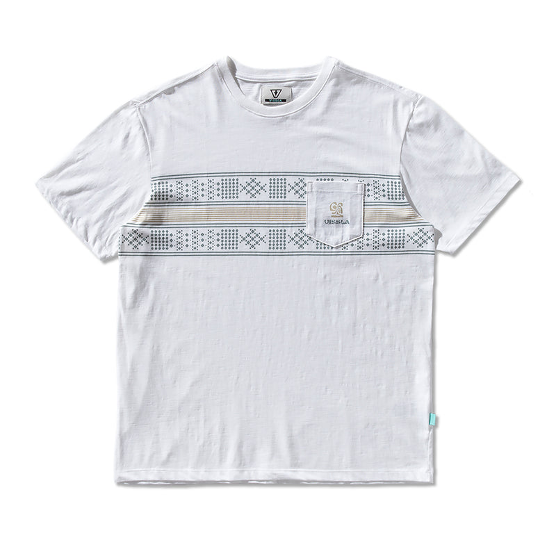 Camiseta Vissla Waikiki Off White