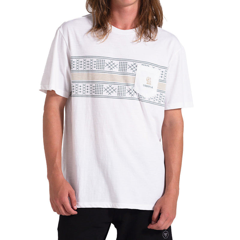 Camiseta Vissla Waikiki Off White