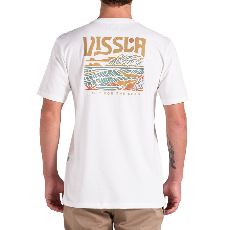 Camiseta Vissla Segara Off White