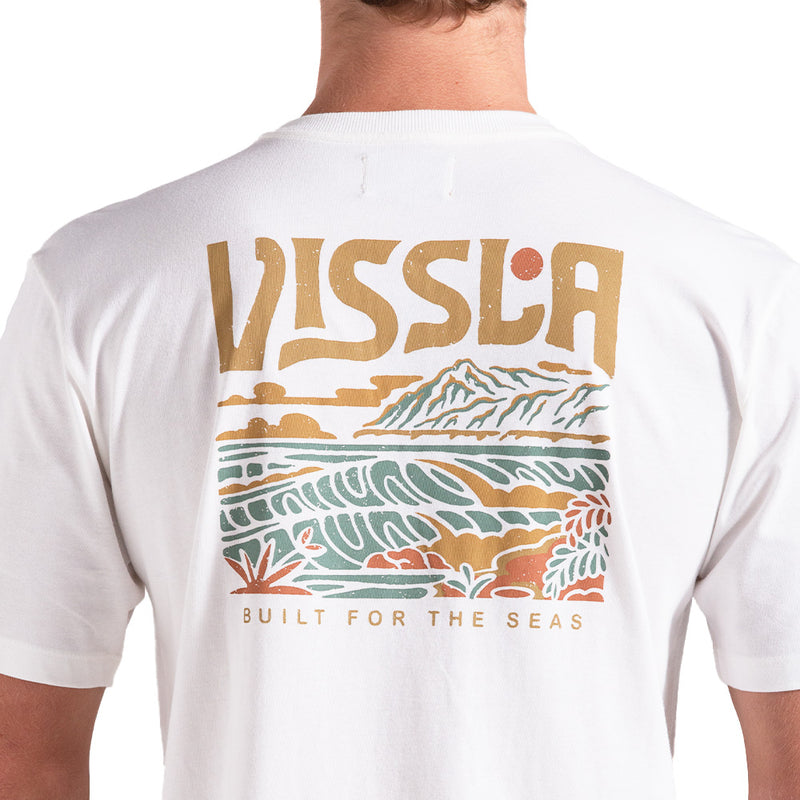 Camiseta Vissla Segara Off White