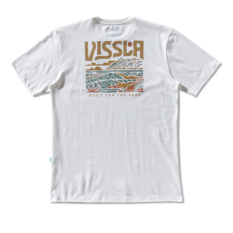 Camiseta Vissla Segara Off White