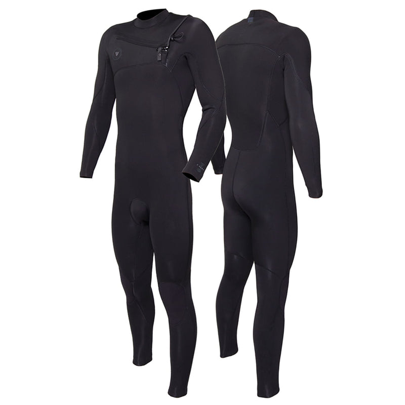 Long John Vissla 7 Seas 4/3 Full Chest Zip Stealth