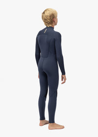 Thumbnail for Long John Juvenil Vissla 7 Seas Boys 3-2 Full Chest Zip Marinho