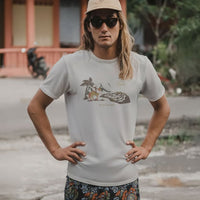 Thumbnail for Camiseta Vissla Wavy West Off White