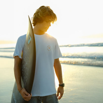 Camiseta Especial Vissla Mega Lab II Off White