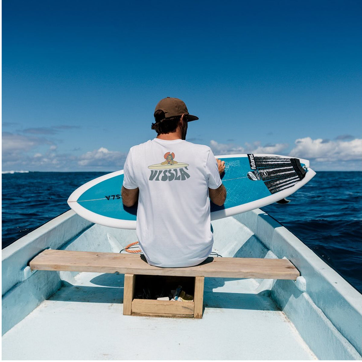 Camiseta Vissla Lady Shred Branco