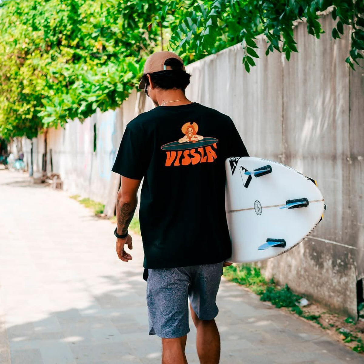 Camiseta Vissla Lady Shred Preto