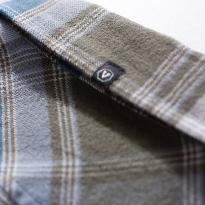 Camisa Flanela Vissla Central Coast Eco Verde