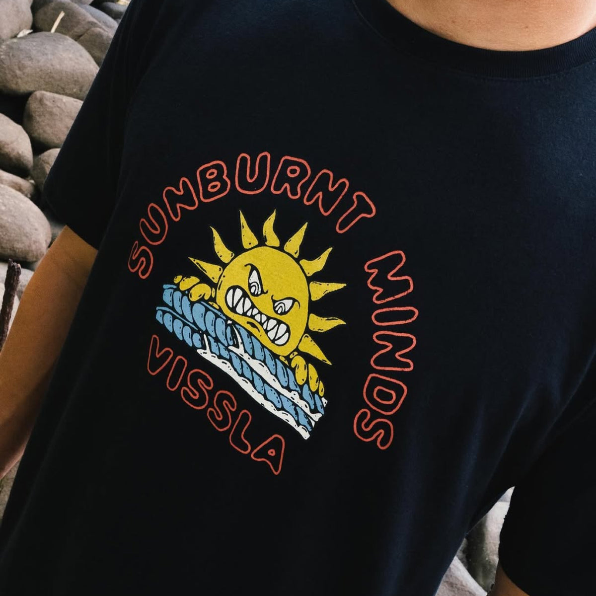 Camiseta Vissla Cooked Preto