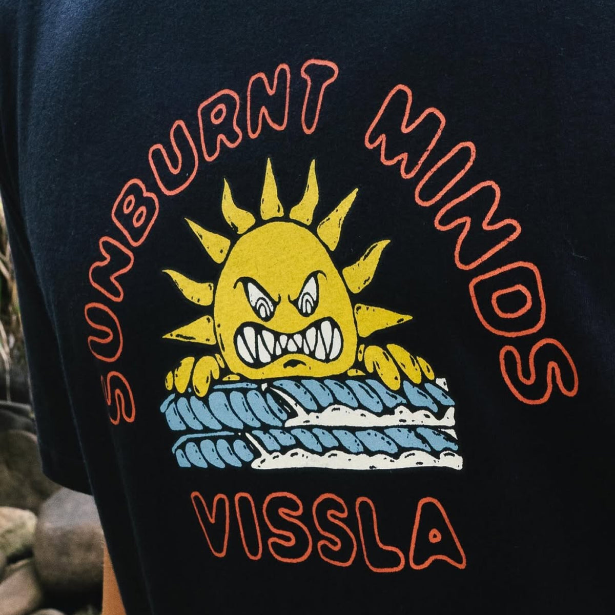 Camiseta Vissla Cooked Preto