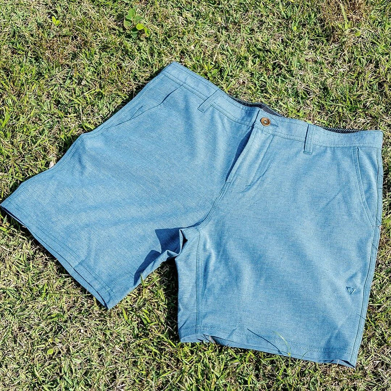 Walkshort Híbrido Vissla 18,5'' Canyons Azul