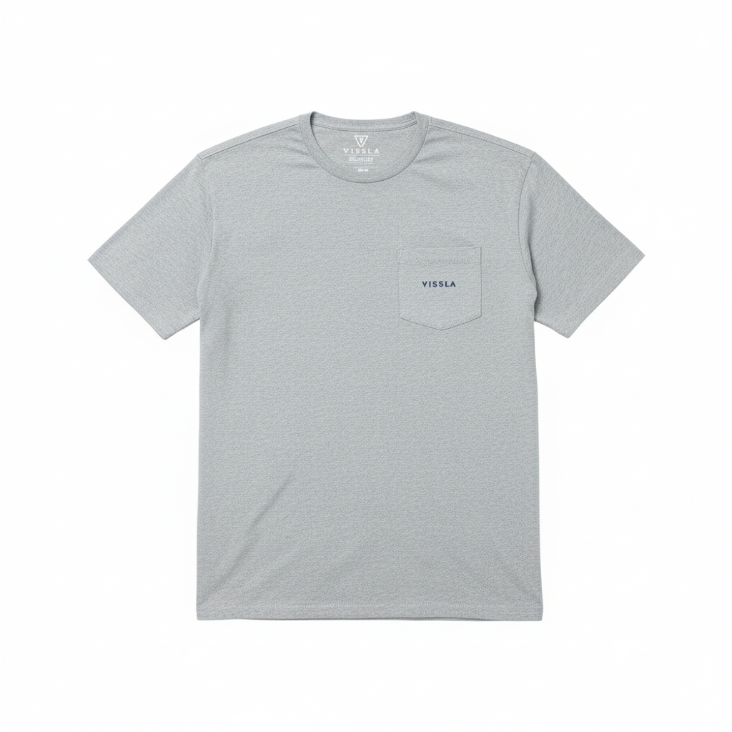 Camiseta Vissla Vintage Cinza