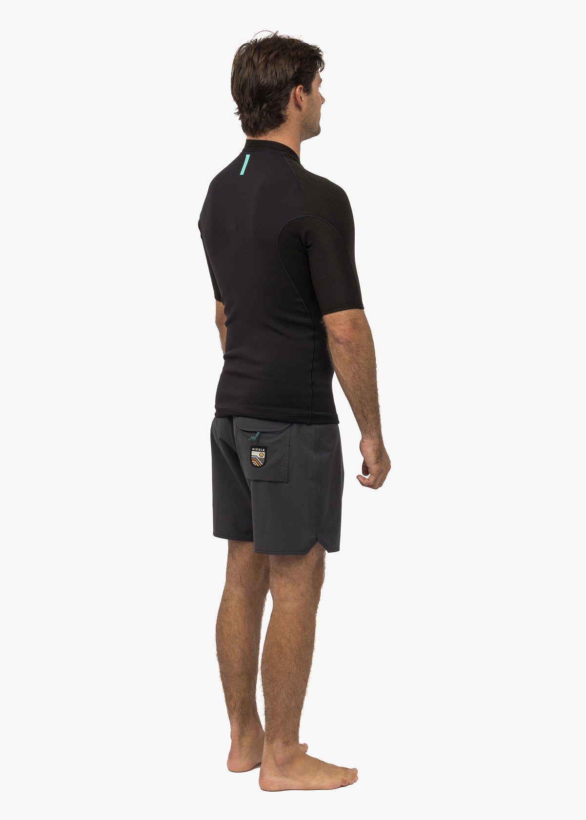 Jaqueta Vissla High Seas II 1MM SS Preta – Vissla Brasil
