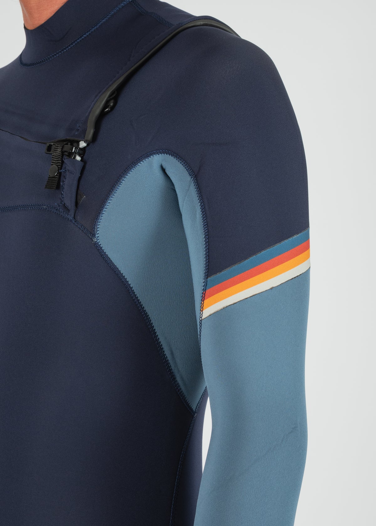 Long John 7 Seas Raditude 3-2 Full Chest Zip Marinho Escuro