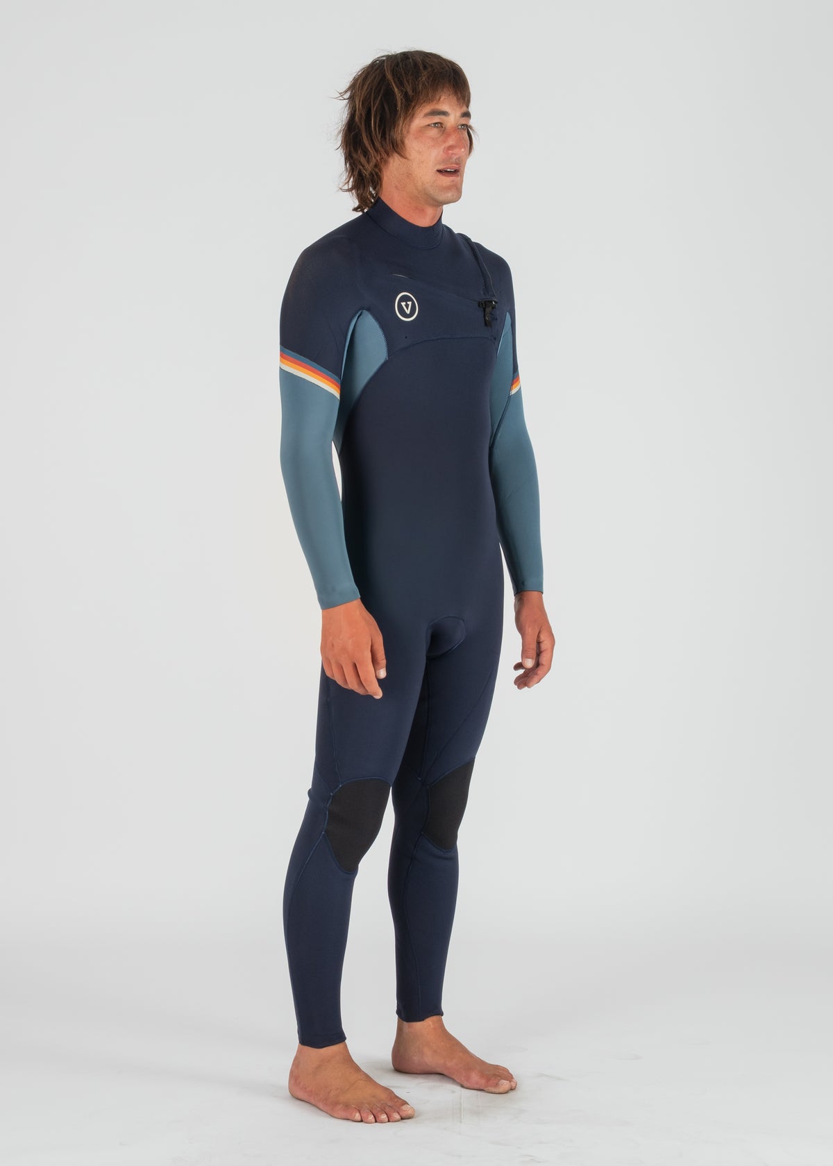 Long John 7 Seas Raditude 3-2 Full Chest Zip Marinho Escuro