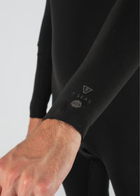 Thumbnail for Long John Vissla 7 Seas 3-2 Full Chest Zip Preto
