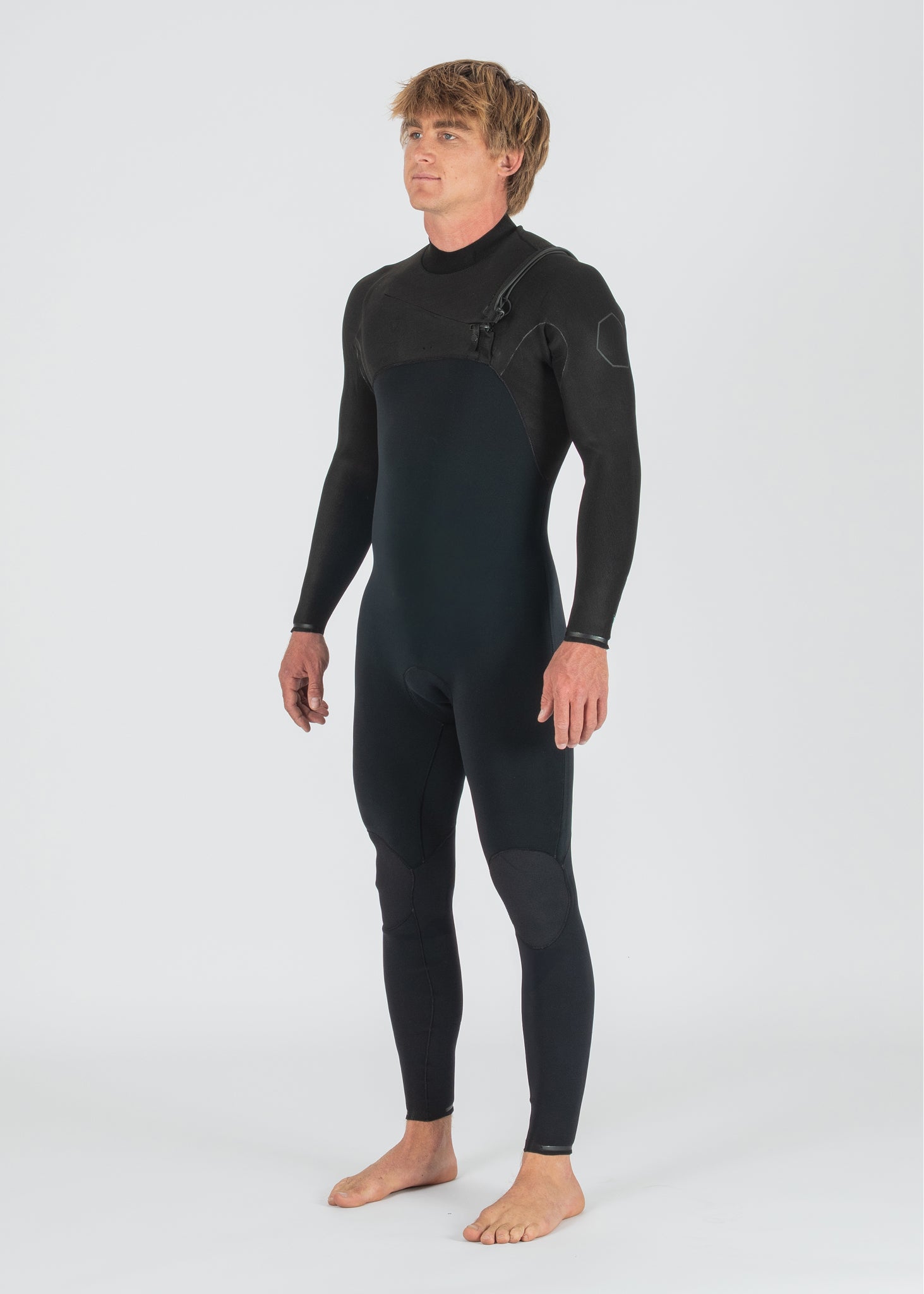 Long John Vissla High Seas II 3-2 Full Chest Zip Preto – Vissla Brasil