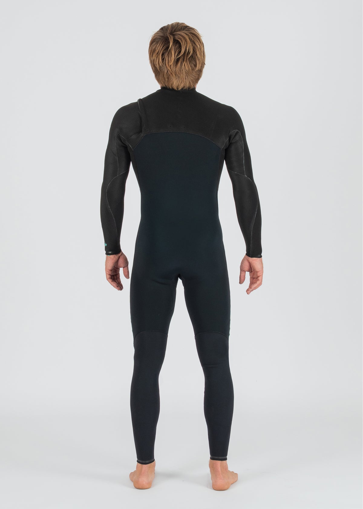 Long John Vissla High Seas II 3-2 Full Chest Zip Preto